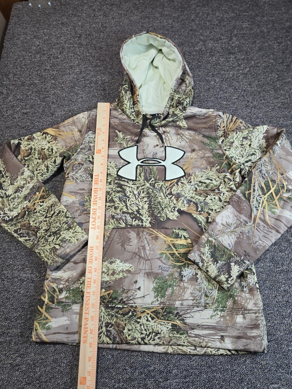 Under Armour Loose Advantage Max-1 Pullover Jacket Hoodie Hunt Women's Medium